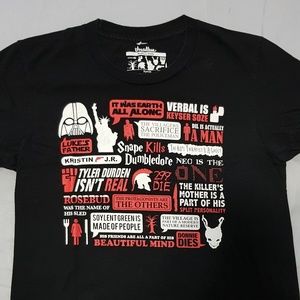 $8 SALE! 🔥 ⚠️ Movie Spoilers Graphic T-Shirt ⚠️